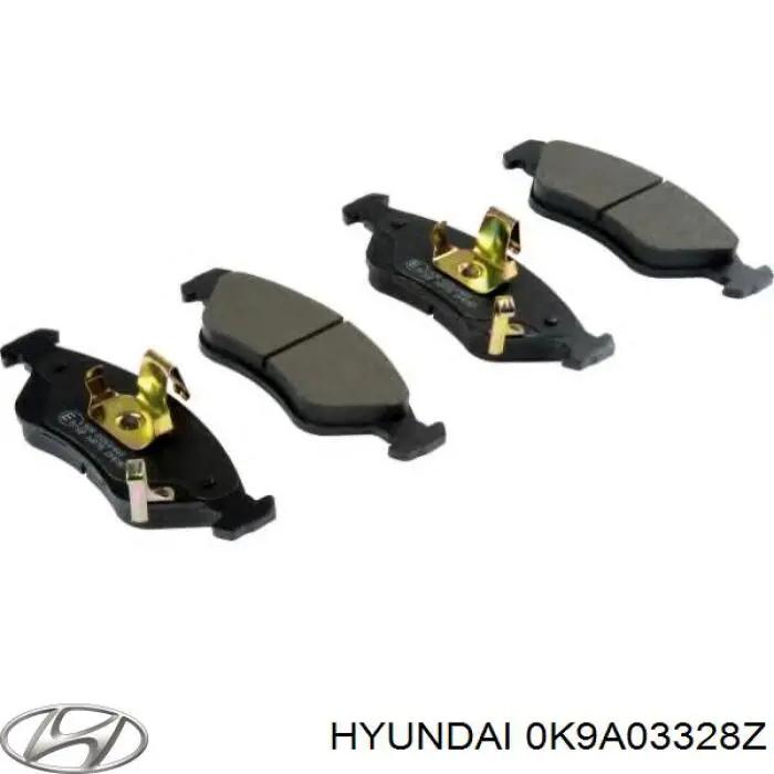 Тормозні колодки Hyundai/Kia 0K9A03328Z