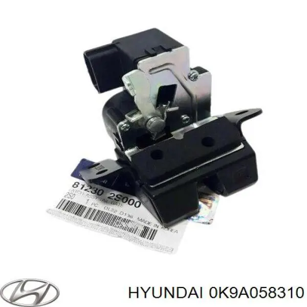Замок передніх пасажирських дверей Hyundai/Kia 0K9A058310 ціна, від 17.12 USD