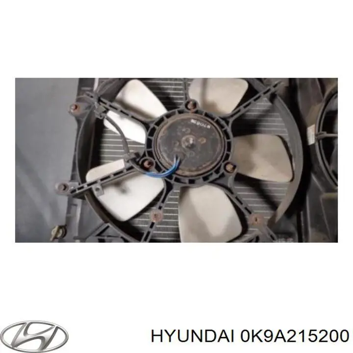 Радіатор 0K9AY1520XA Hyundai/Kia