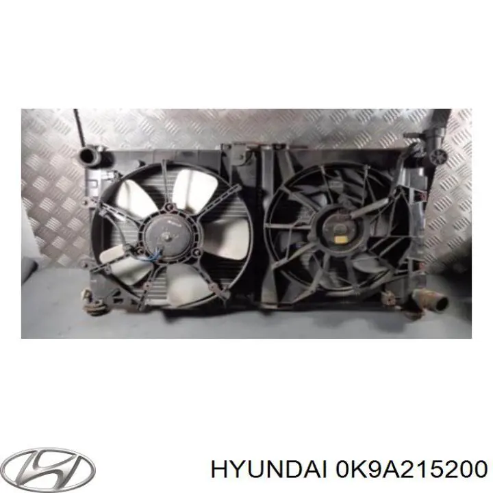 Купити 0K9AY1520XA Hyundai/Kia Радіатор двигуна