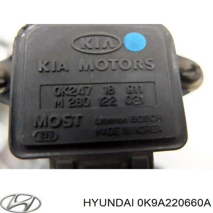 Купити 0K9A220660A Hyundai/Kia Клапан / регулятор холостого ходу
