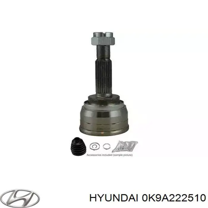 Граната колісна Hyundai/Kia 0K9A222510 ціна, від 32.92 USD