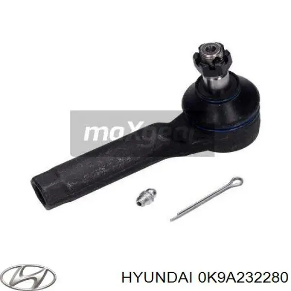 0K9A232280 Hyundai/Kia Зовнішній наконечник рульової тяги