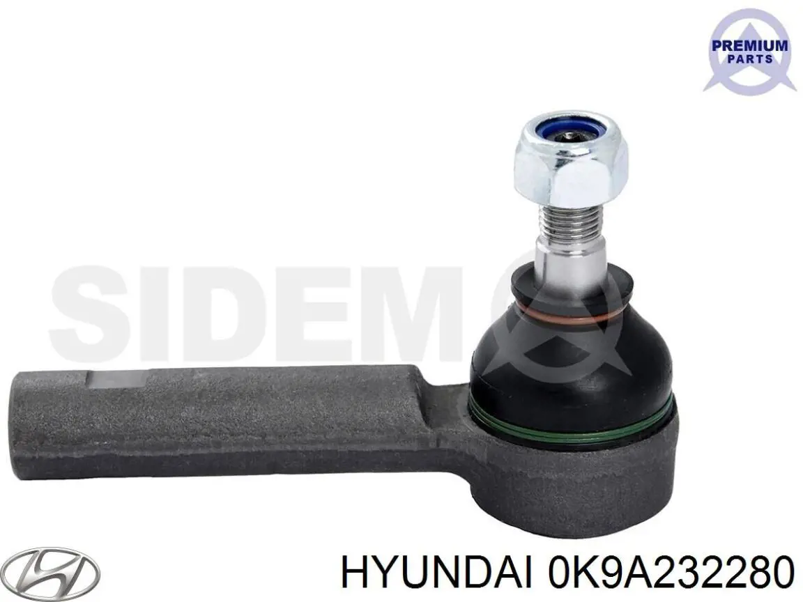 Накінечник рульової тяги, зовнішній Hyundai/Kia 0K9A232280