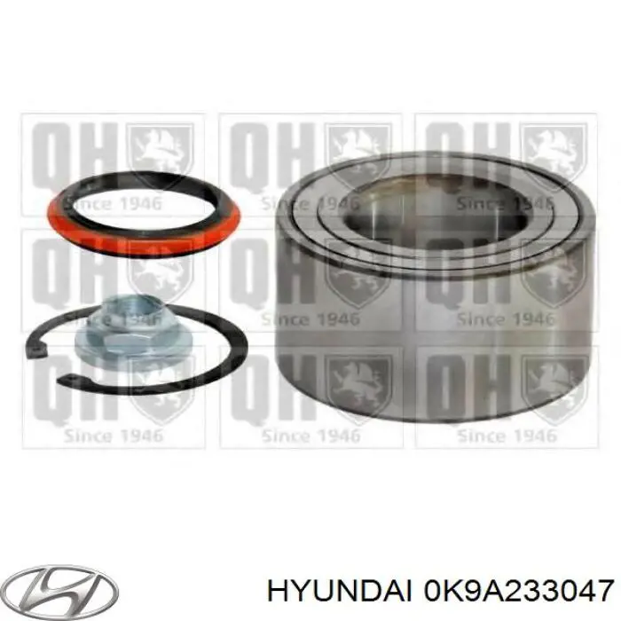 Підшипник ступиці 0K9A233047 Hyundai/Kia