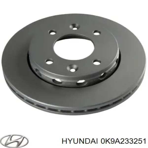 Купити 0K9A233251 Hyundai/Kia Ротор гальмівний