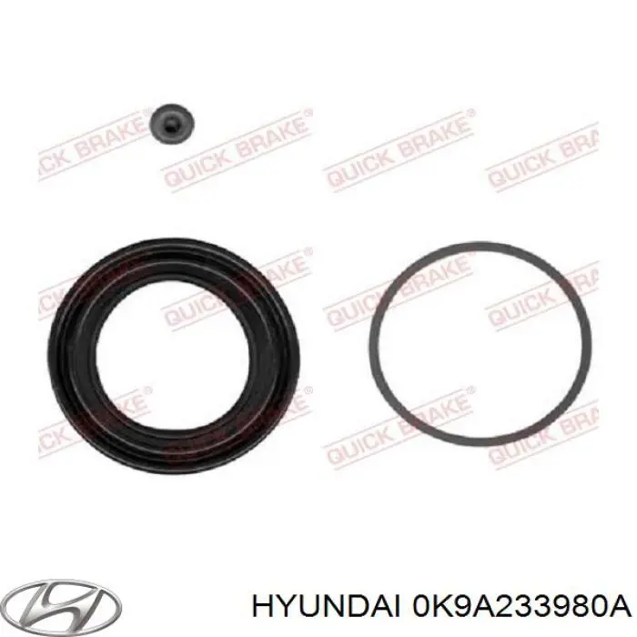 Супорт гальмівний передній правий Hyundai/Kia 0K9A633980 ціна, від 51.17 USD