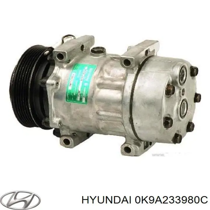 Супорт гальмівний, передній, правий Hyundai/Kia 0K9A633980
