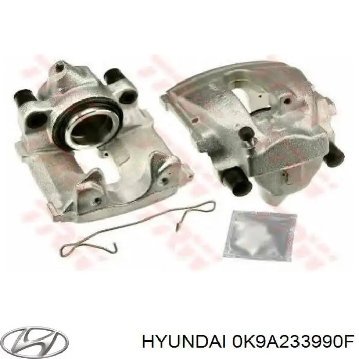 Купити 0K9A233990F Hyundai/Kia Супорт гальмівний передній лівий