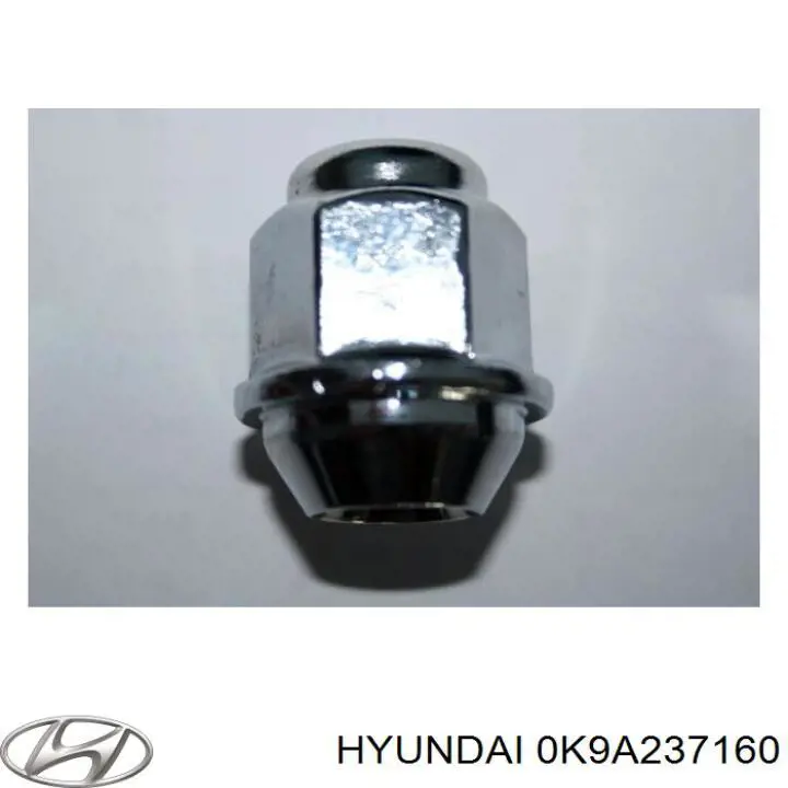 Гайка кріплення колеса Hyundai/Kia 0K9A237160 ціна, від 7.05 USD