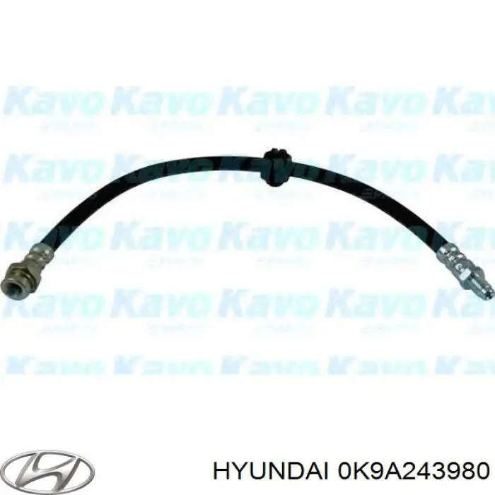 Шланг гальмівний передній Hyundai/Kia 0K9A243980 ціна, від 9.49 USD