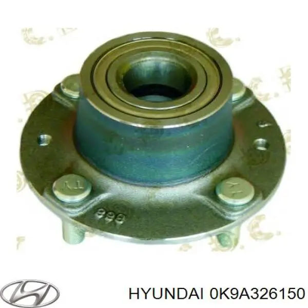 Задня маточина 0K9A326150 Hyundai/Kia