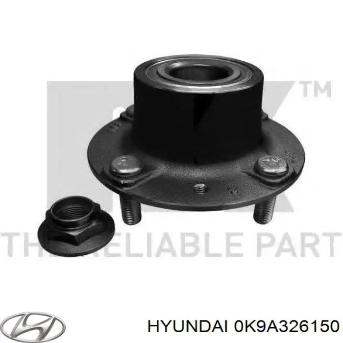 Маточини задніх коліс Hyundai/Kia 0K9A326150 ціна, від 73.96 USD