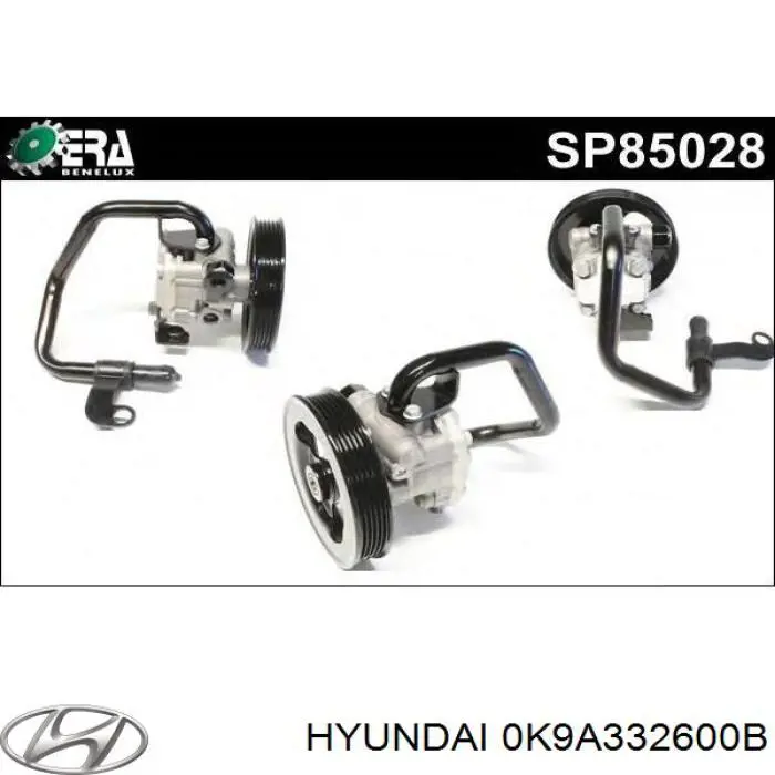 0K9A332600B Hyundai/Kia Насос гідропідсилювача