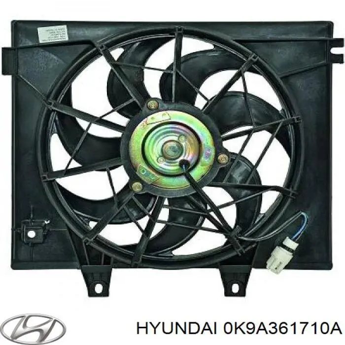 Електровентилятор кондиціонера в зборі (двигун + крильчатка) Hyundai/Kia 0K9A361710 ціна, від 13.68 USD