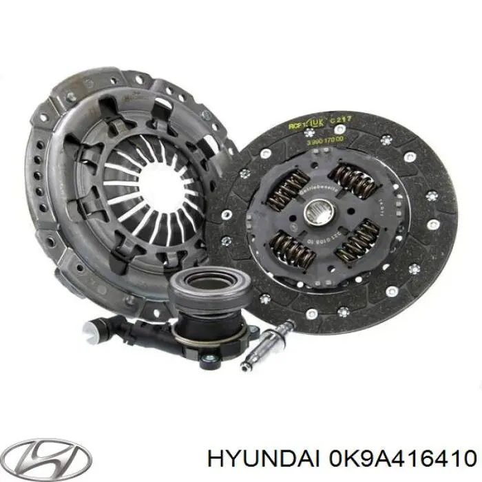 Пелюстковий кошик зчеплення Hyundai/Kia 0K9A416410 ціна, від 23.72 USD