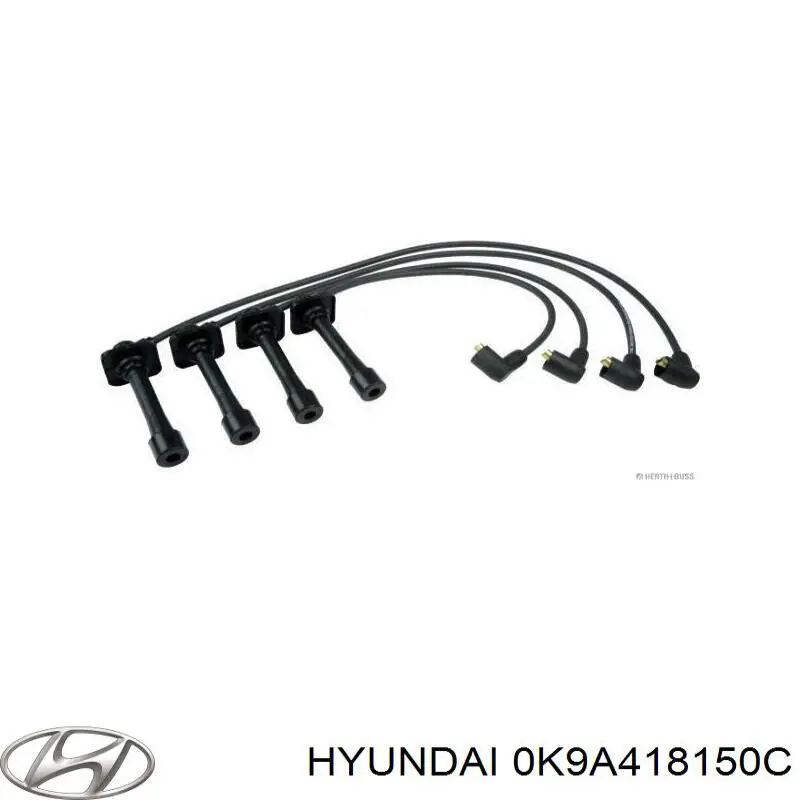 Високовольтні дроти 0K9A418150C Hyundai/Kia