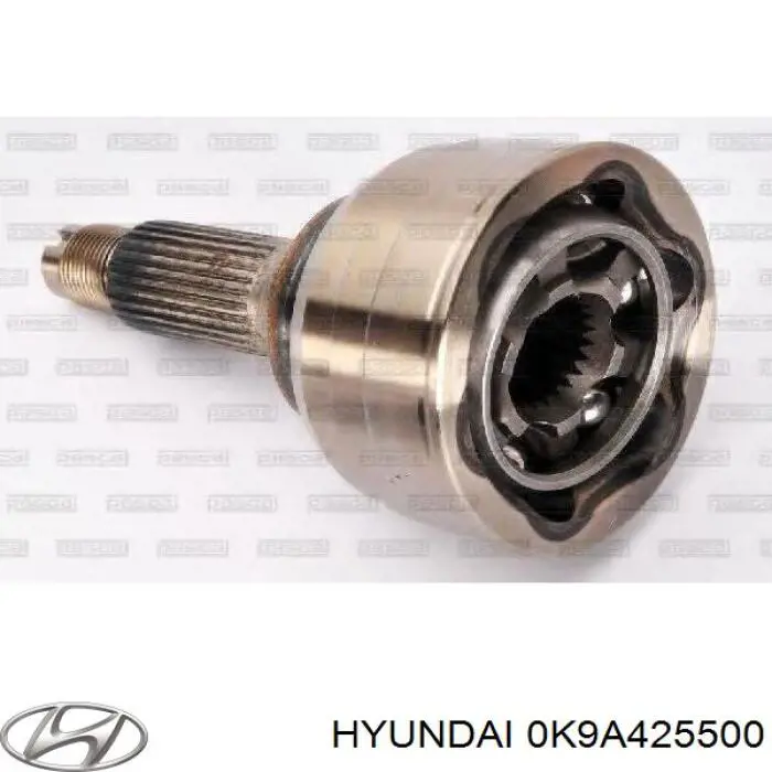 Піввісь передня, права Hyundai/Kia 0K9A425500 ціна, від 523.78 USD