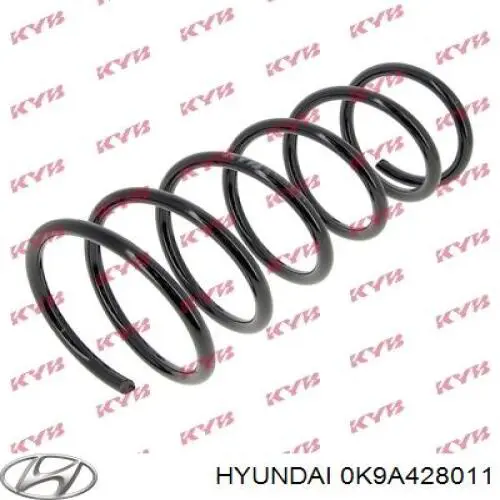 Купити 0K9B028011 Hyundai/Kia Задні пружини