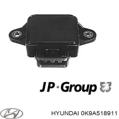 Купити 0K9A518911 Hyundai/Kia Потенціометр