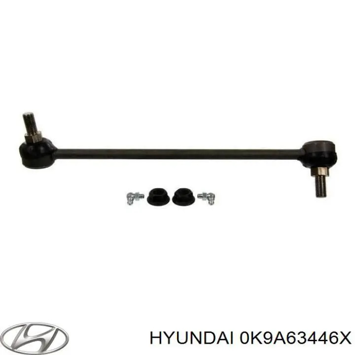 С/блок нижнього важеля Hyundai/Kia 0K9A63446X