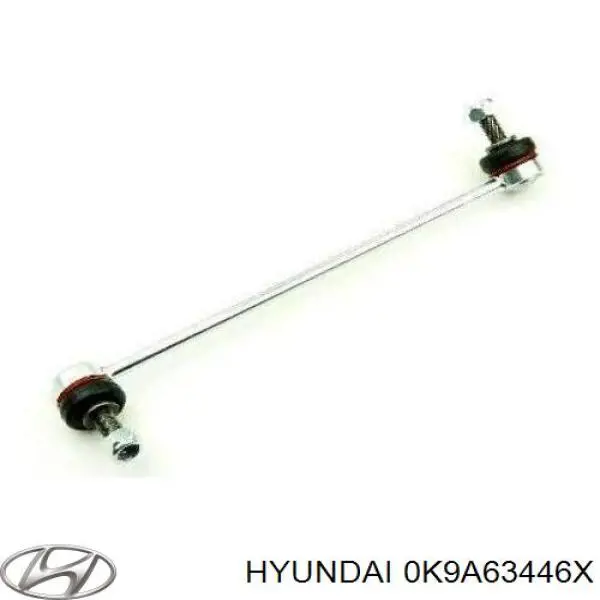 0K9A63446X Hyundai/Kia Сайлентблок переднього нижнього важеля