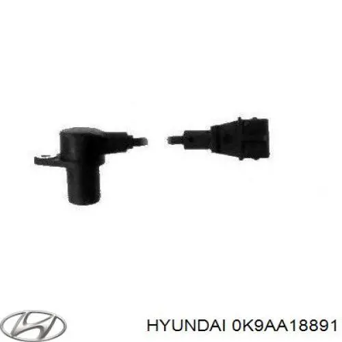 Датчик положення колінвала Hyundai/Kia 0K9AA18891