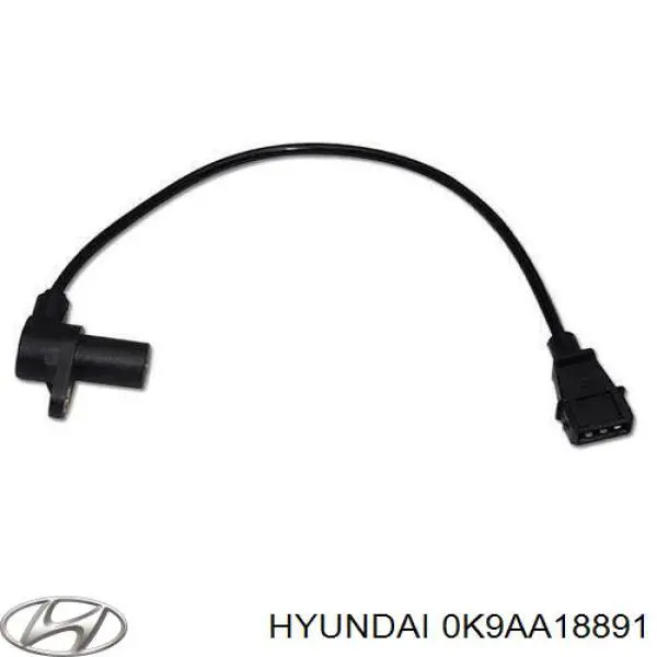 Датчик обертів колінвалу Hyundai/Kia 0K9AA18891 ціна, від 8.40 USD