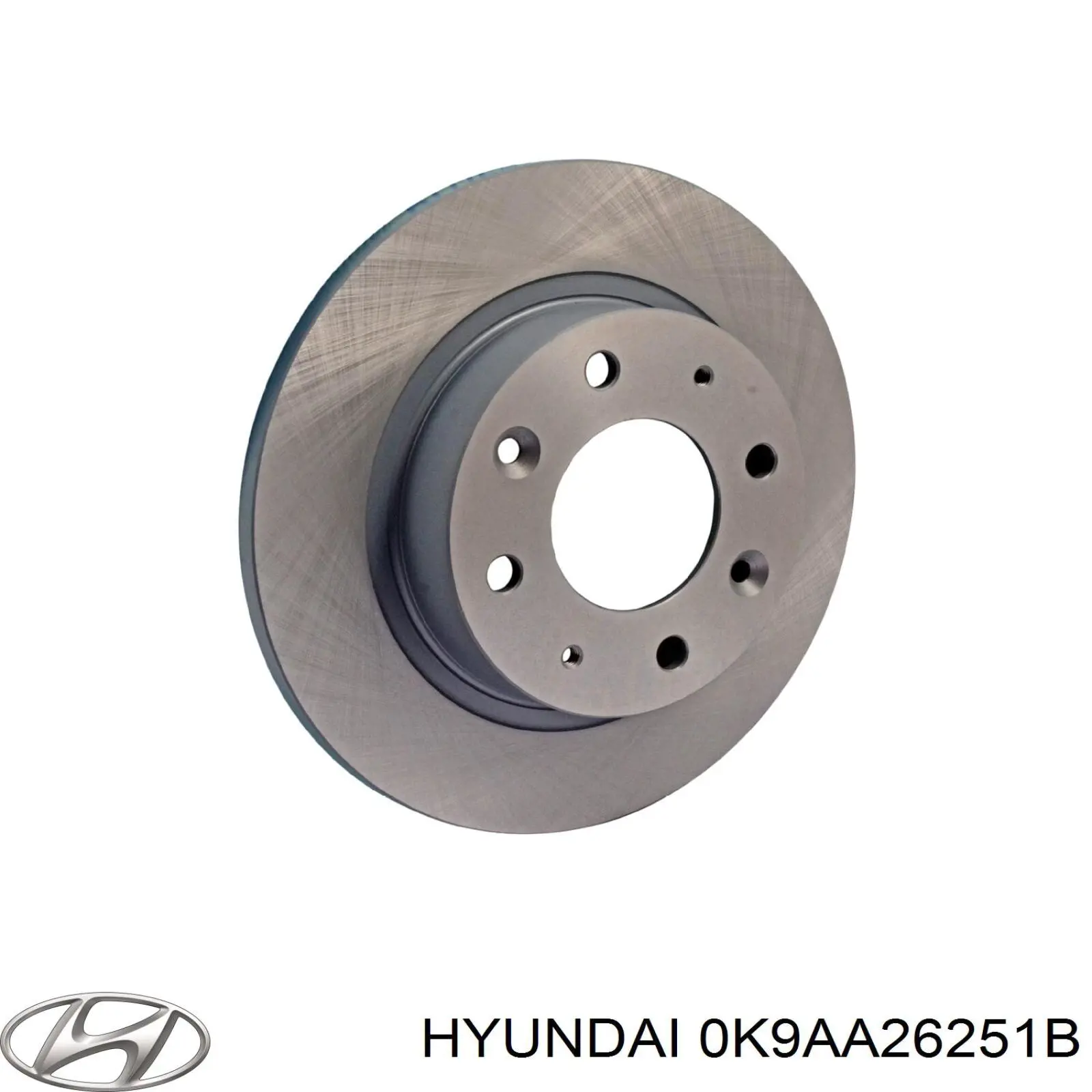 Купити 0K9AA26251B Hyundai/Kia Диск заднього гальма