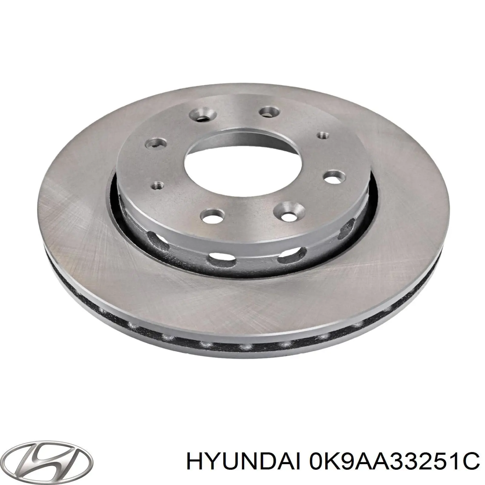 Купити 0K9AA33251C Hyundai/Kia Ротор гальмівний