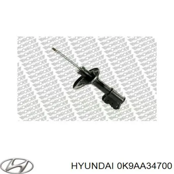 Купити 0K9AE34700 Hyundai/Kia Амортизатор передній, правий