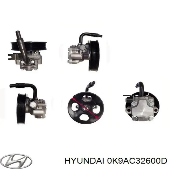 Насос ГУР 0K9AC32600C Hyundai/Kia