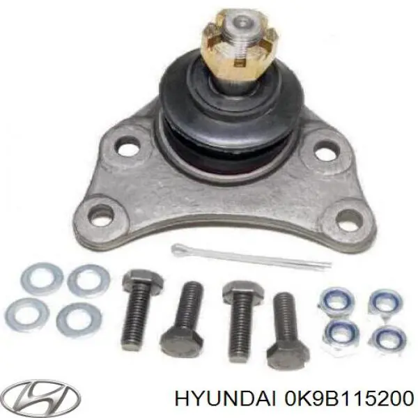 0K9B115200 Hyundai/Kia радіатор охолодження двигуна