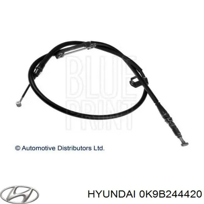 Трос стоянкового гальма задній лівий Japan Parts BCK18L ціна, від 17.62 USD