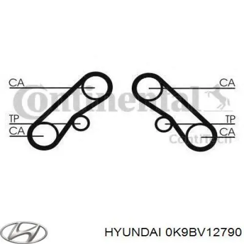 Купити 0K9BV12790 Hyundai/Kia Ролик натягувача балансировочного ременя