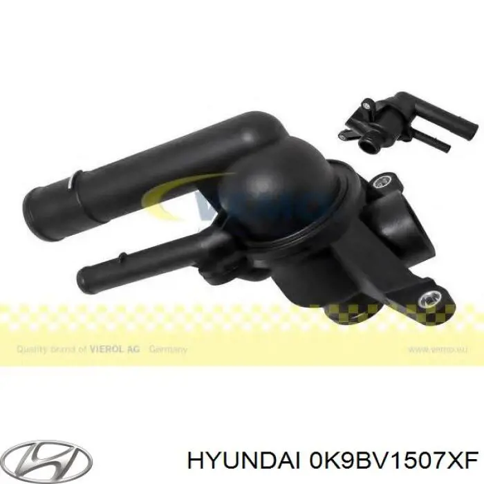Купити 0K9BV1507XF Hyundai/Kia Термостат в корпусі