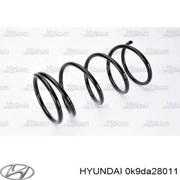 Пружини задні Hyundai/Kia 0K9DA28011