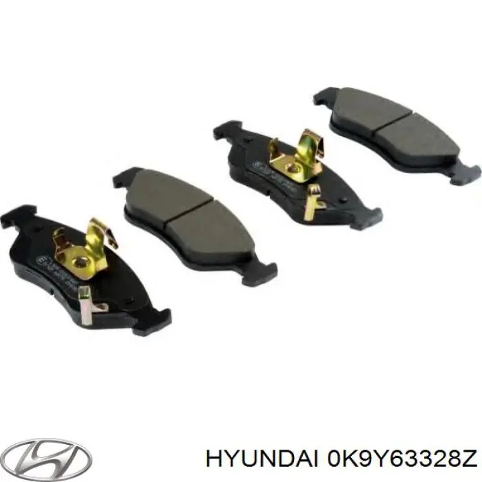 Тормозні колодки Hyundai/Kia 0K9Y63328Z