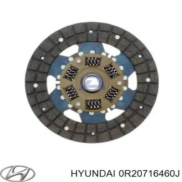 Купити 0R20716460J Hyundai/Kia Диск зчеплення
