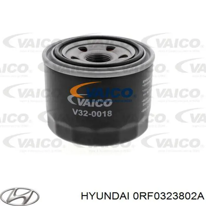 Купити 0RF0323802A Hyundai/Kia Фільтр очищення масла відцентровий