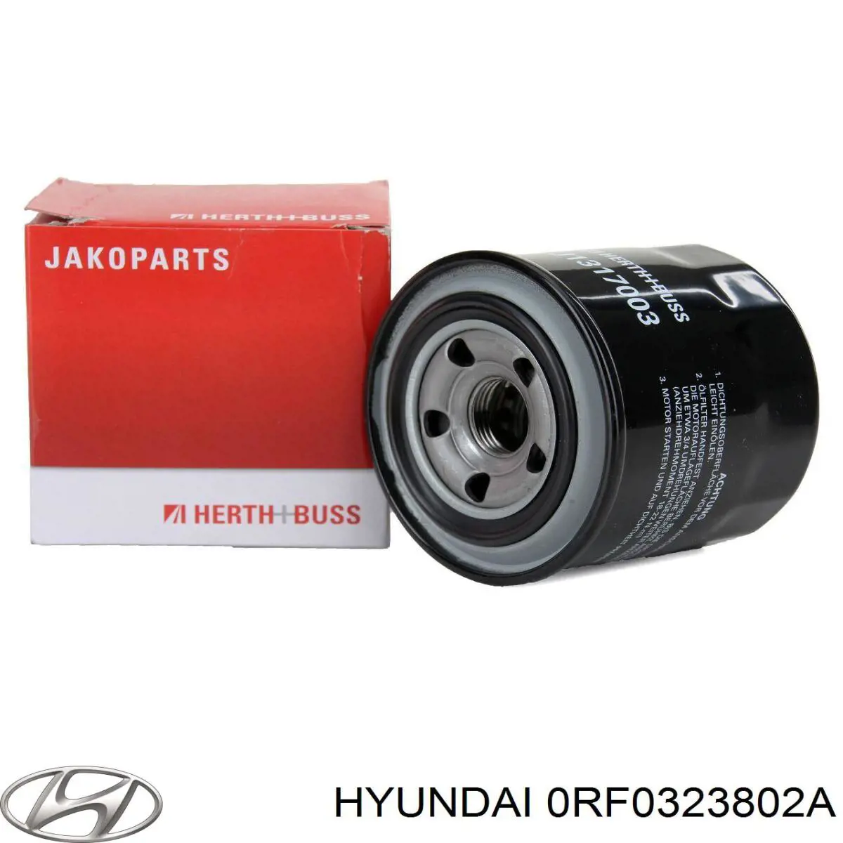 Купити 0RF0323802A Hyundai/Kia Фільтр очищення масла відцентровий