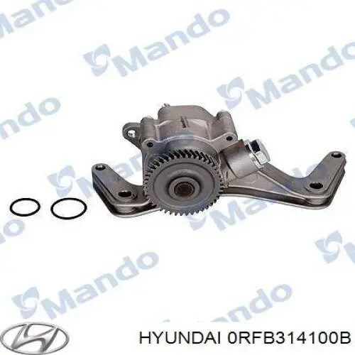 Помпа масляна Hyundai/Kia RFB314100 ціна, від 45.03 USD