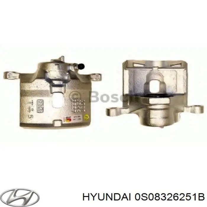 0S08326251B Hyundai/Kia барабан гальмівний задній