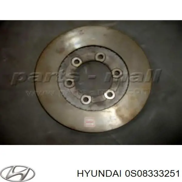 0S08333251 Hyundai/Kia Гальмо дискове переднє