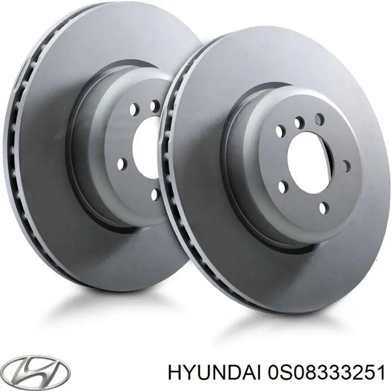 Диск переднього гальма Hyundai/Kia 0S08333251 ціна, від 34.76 USD