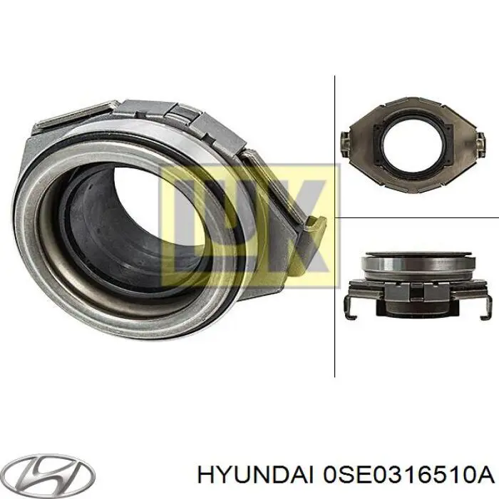 Підшипник вижимний зчеплення 0SE0316510A Hyundai/Kia