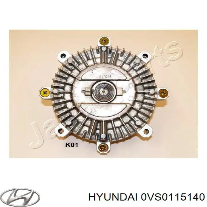 Купити 0VS0115140A Hyundai/Kia Муфта вязкостная системи охолодження