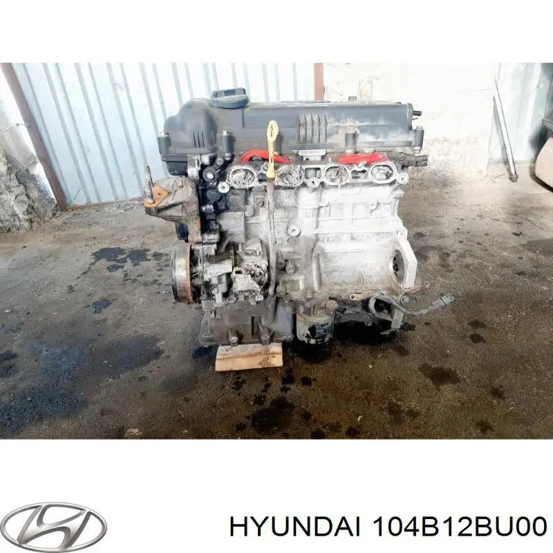 104B12BU00 Hyundai/Kia Мотор в зборі