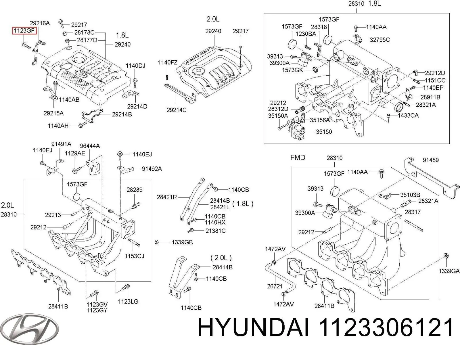  1123306121 Hyundai/Kia