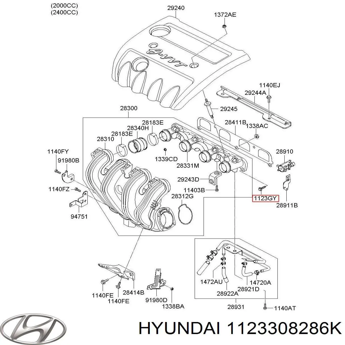 1123308286K Hyundai/Kia 